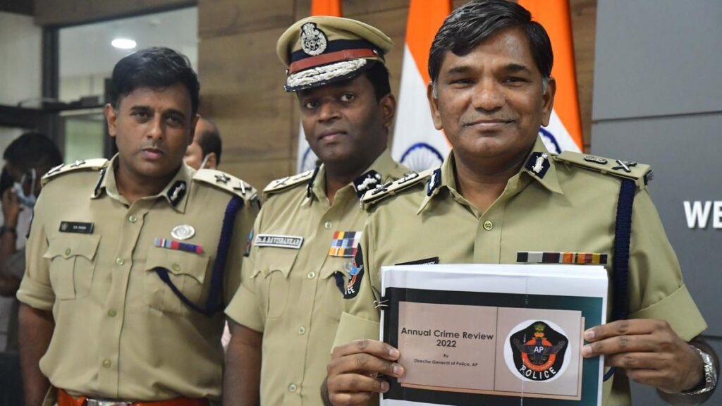 Proactive policing brought down crime rate in Andhra Pradesh, asserts DGP 28gnrao dgp 01 1